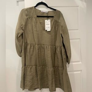 Zara Tiered Minidress NWT